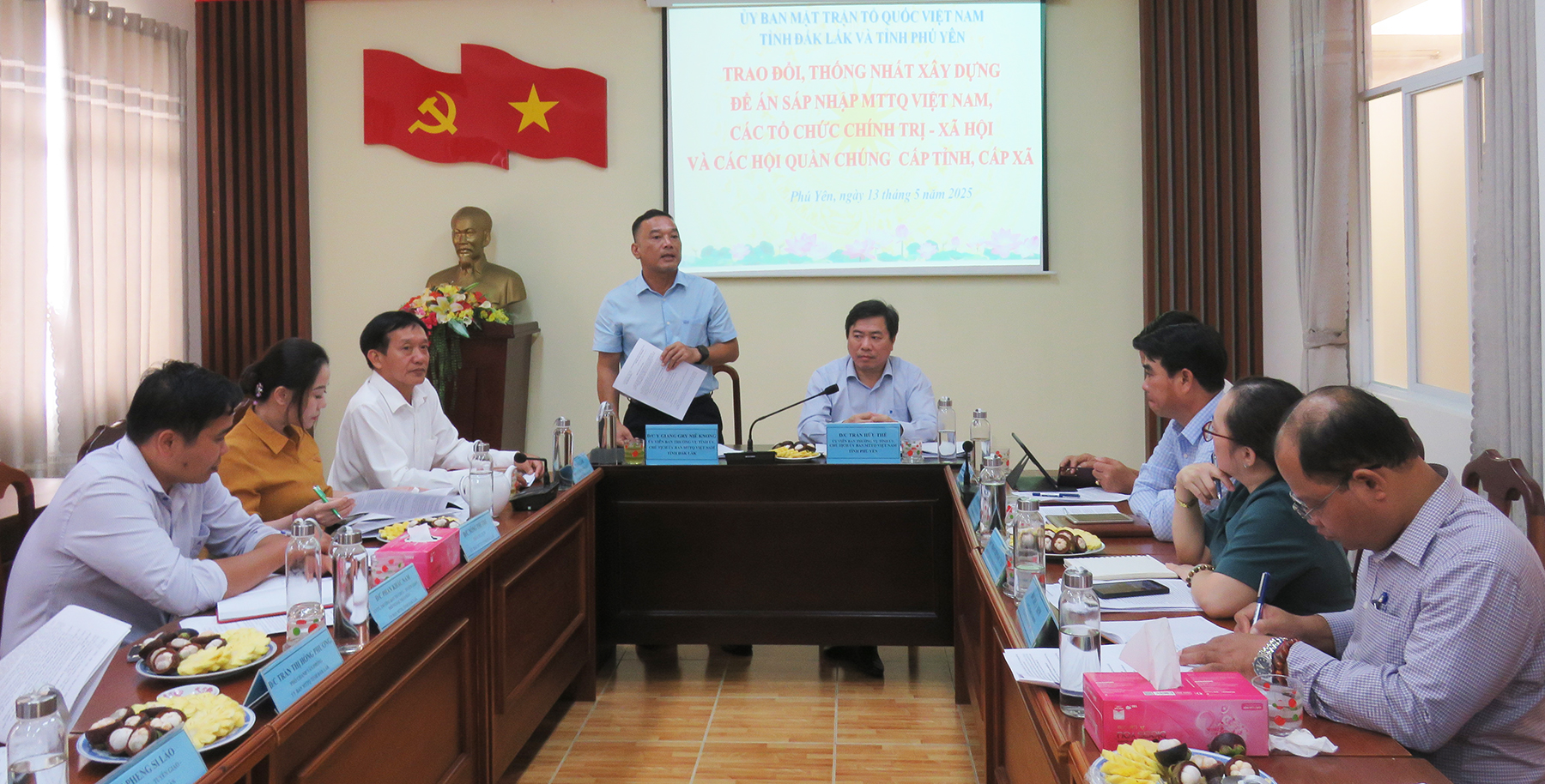 Thống nhất nhân sự, cơ cấu tổ chức của Ủy ban MTTQ tỉnh Đắk Lắk sau sáp nhập